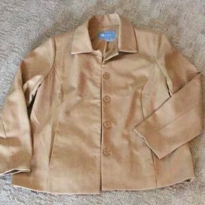 Koret Women's Blazer Camel Size 14P